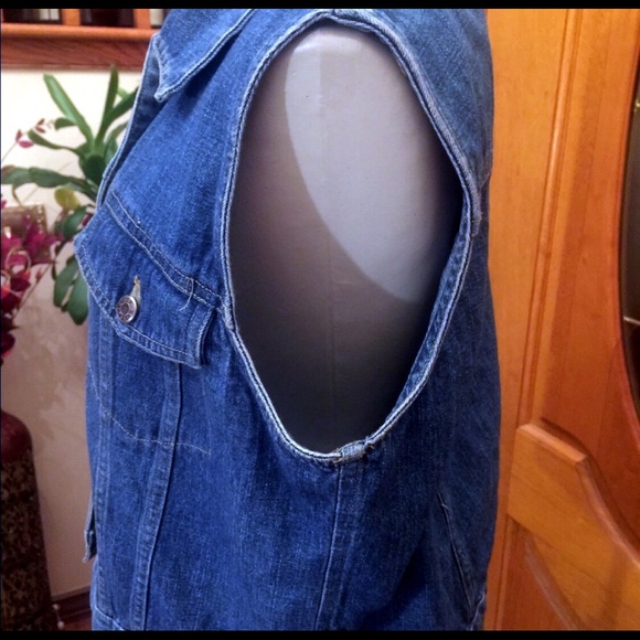 Crazy Horse Jean Vest size M - Picture 2 of 8